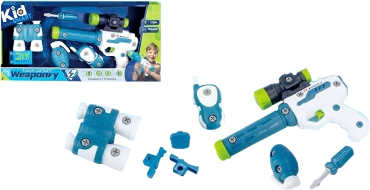 Constructiepistool met telescoop en schroefzender met licht en geluid - 1 stuk