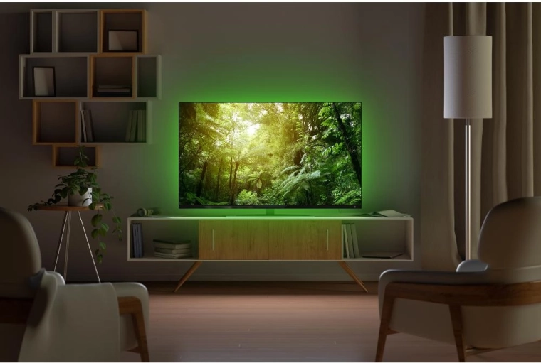 Ideaal achter een televisie of monitor