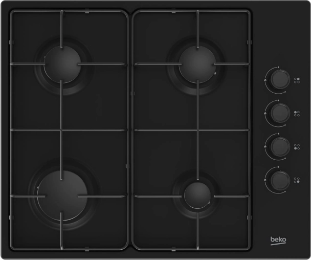 Gaskookplaat Beko 61 cm HIBG64120SB