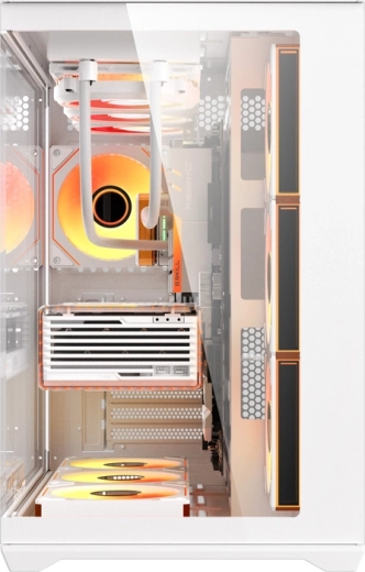 Panoramisch 270°-design van gehard glas