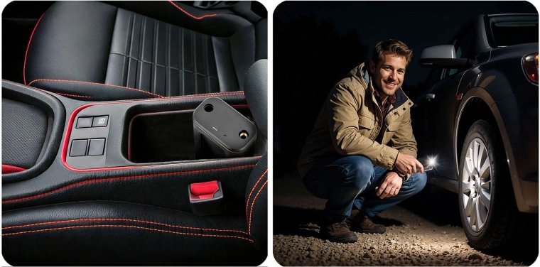 LED‑zaklamp en SOS voor noodgevallen