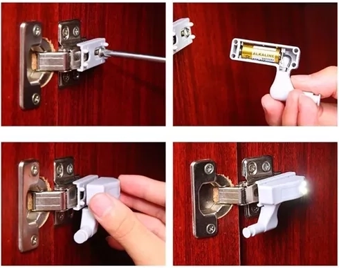 Automatisch licht na het openen van de deur