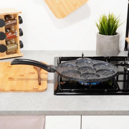 Gelijkmatige verwarming en comfortabele handgreep