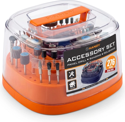 Accessoireset voor multifunctionele slijpers en graveerapparaten – 276-delig