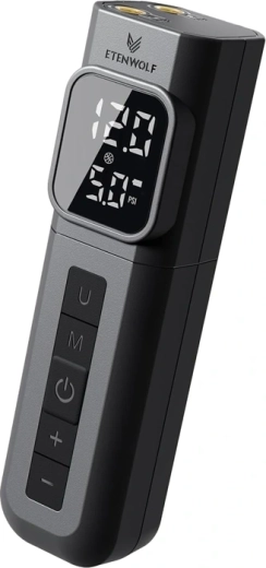 Elektrische balpomp Etenwolf P200 2600 mAh – Zwart