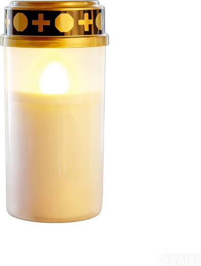 LED-grafkaars met warm wit licht