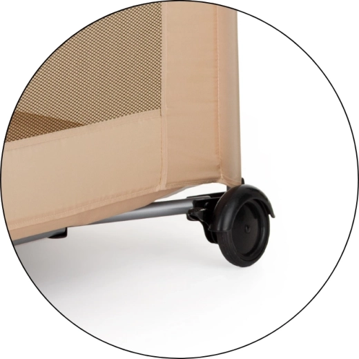 Eenvoudig verplaatsen dankzij wieltjes