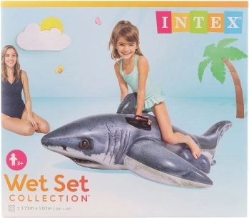 Opblaasbare haai om mee te zwemmen INTEX