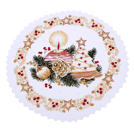 Feestelijk kerstmotief