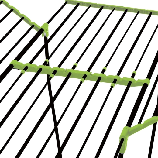 Opvouwbare en uitschuifbare constructie