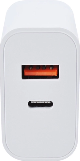 Twee poorten: USB-A + USB-C