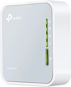TP-Link reisrouter met dualband Wi‑Fi AC750