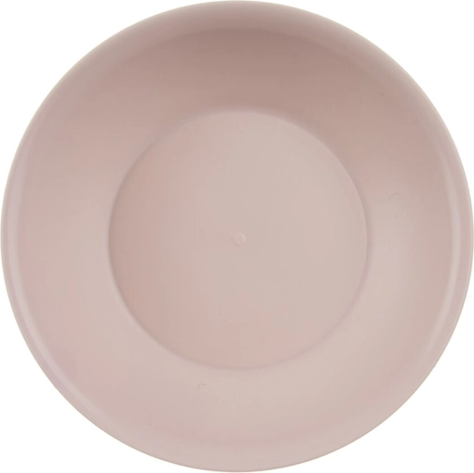 Diep kunststof bord Sandy 18,5 cm oudroze