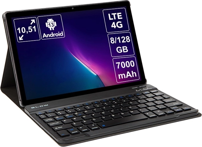 Tablet Platinum TAB11 4G met Hoes 10,5 inch