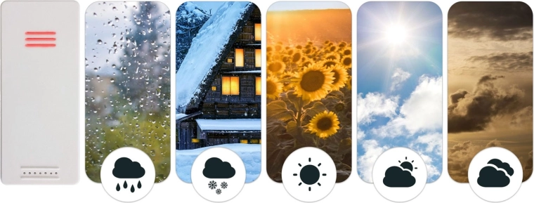 Nauwkeurige meting van temperatuur en vochtigheid