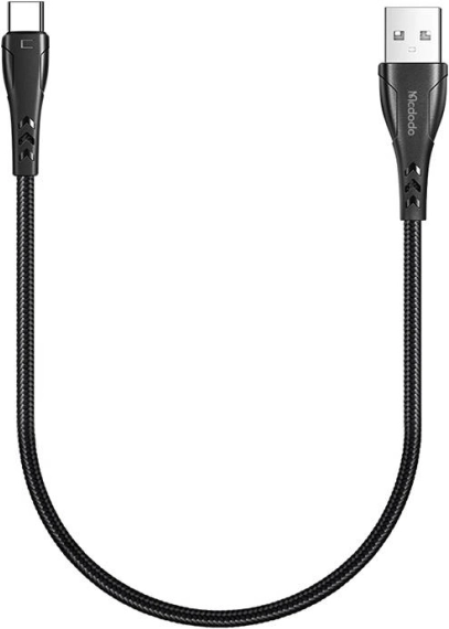 USB-naar-USB‑C-kabel MCDODO 0,2 m zwart