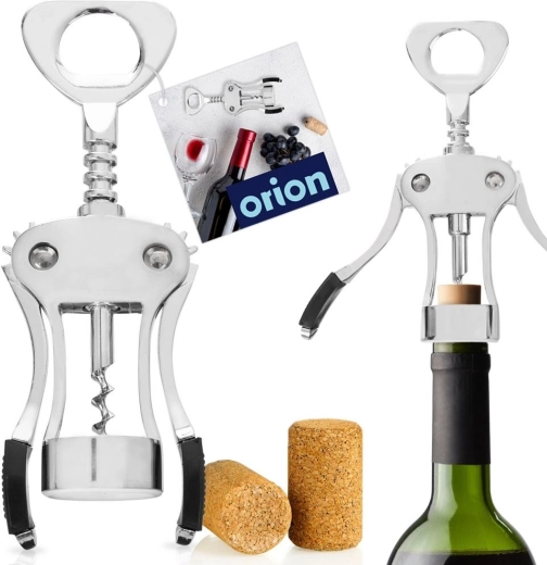 2-in-1: kurkentrekker en opener