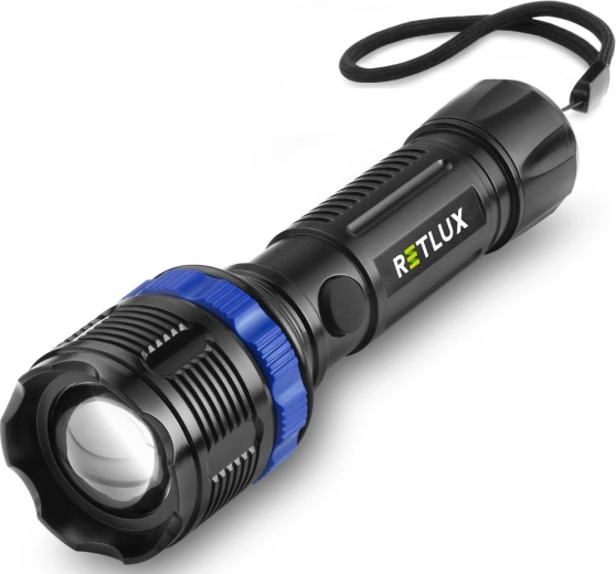 Retlux zaklamp met LED en zoom