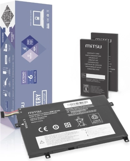 Batterij voor Lenovo ThinkPad E470 en E475