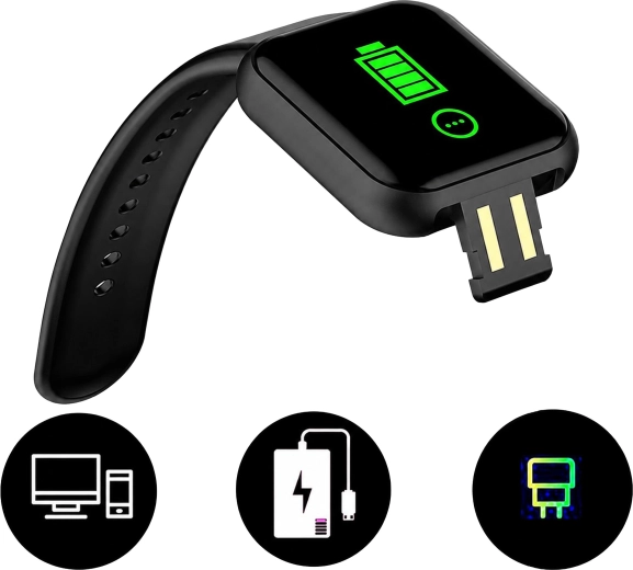 Praktisch opladen via USB