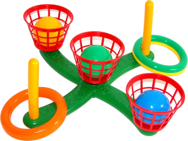 Ringen- en balwerpen spel