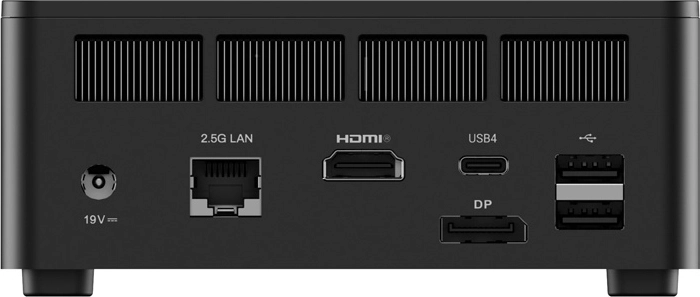 Uitgebreide connectiviteit inclusief USB4 en 2,5G LAN
