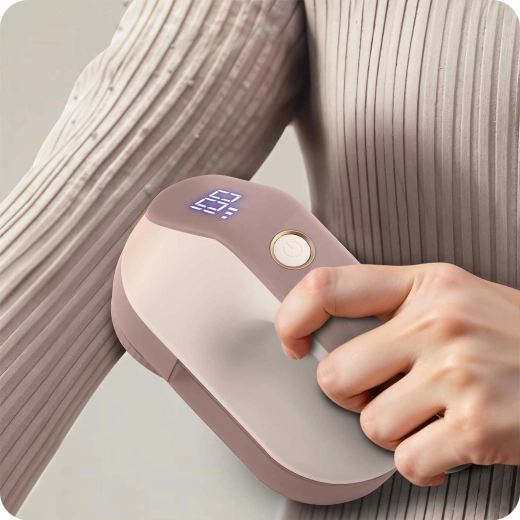 Slim LCD‑display en 3 vermogensstanden