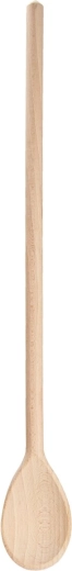 Houten ovale pollepel 50 cm