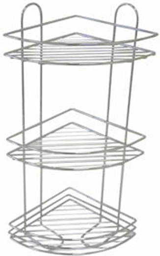 Hoek badkamerrek Toro met 3 niveaus 58 × 31 cm