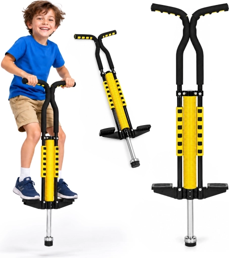 Kinderpogo geel tot 80 kg