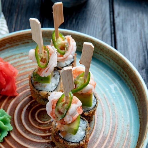 Universeel voor tapas, sushi en cocktails