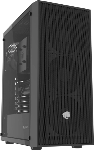 Fury shobo sh8f midi-tower pc-behuizing met zijraam zwart