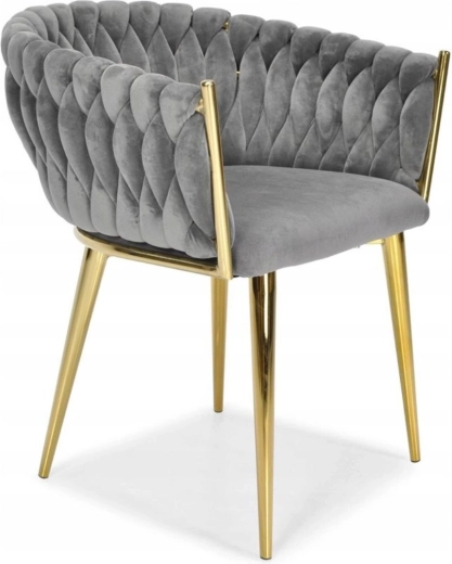 Gouden metalen poten voor stabiliteit en stijl