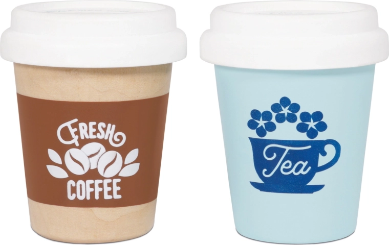 Houten set met koffie en thee voor drankjes Le Toy Van - 2 stuks