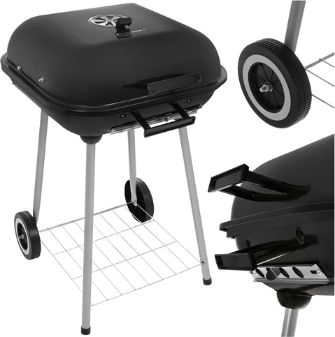 Mobiele constructie met plank voor accessoires