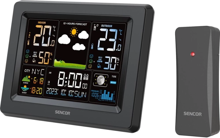 Weerstation Sencor met draadloze sensor