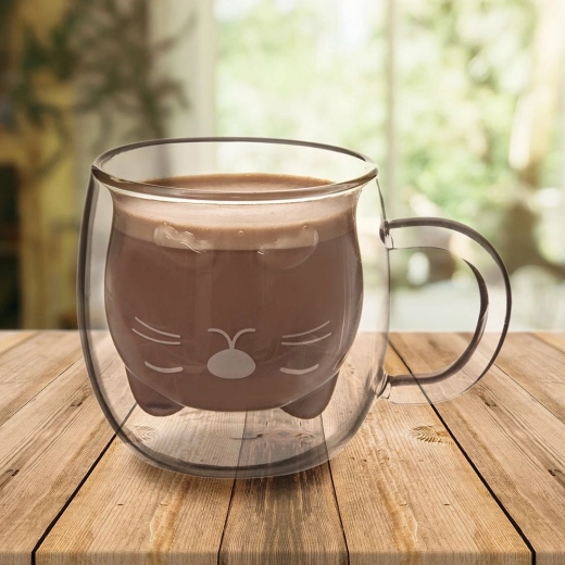 Schattig kattendesign dat opvalt