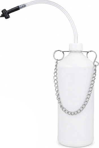 Opvangfles met ketting