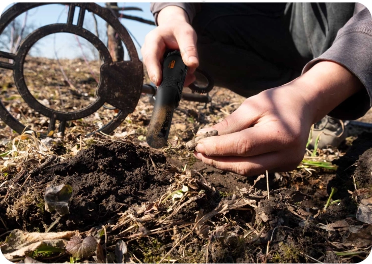 360° lokalisatie en precieze punt