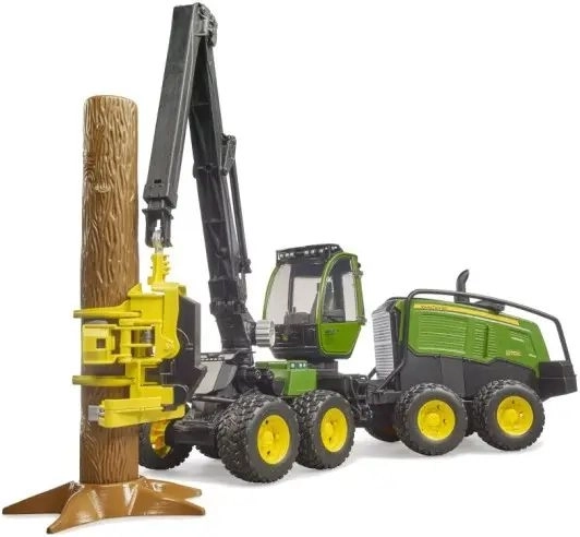 Beweegbare arm met harvesterkop