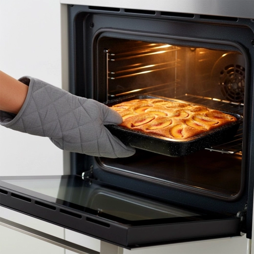 Gelijkmatig bakken met koolstofstaal