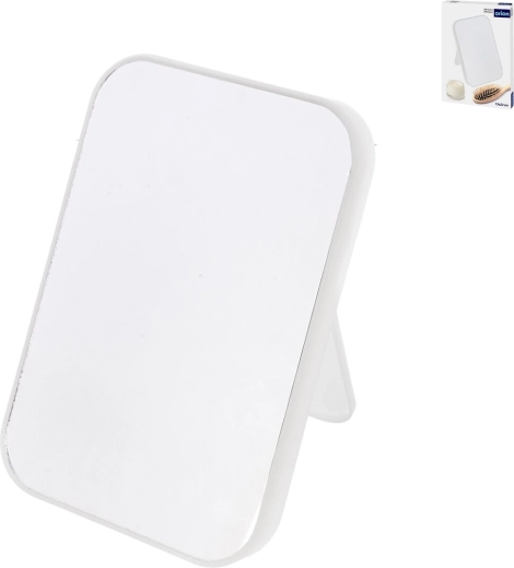 Cosmeticaspiegel voor op tafel met standaard 15 × 22 cm