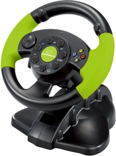 Gamingstuur EG104 met vibraties voor PC, PS3 en Xbox 360