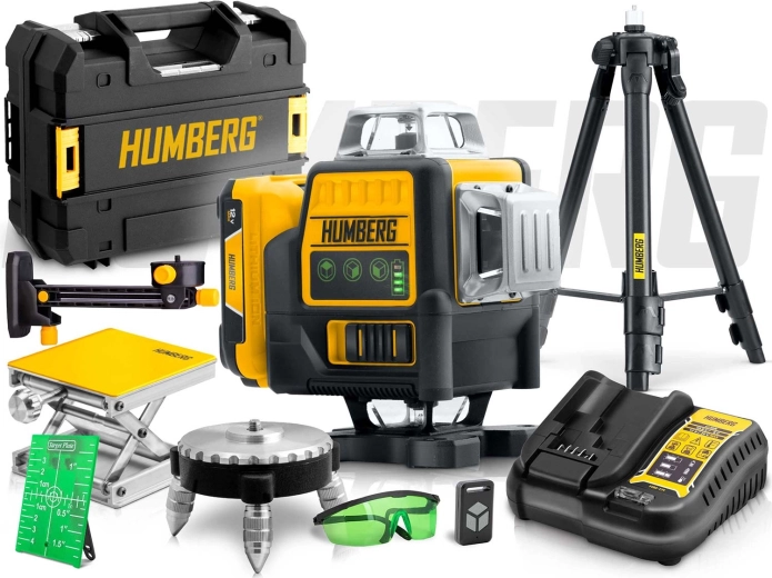 Complete set met statief en accessoires