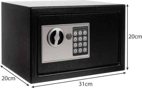 Compact XL-volume voor waardevolle spullen en A5-documenten