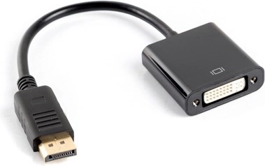 DisplayPort-adapter (mannelijk) naar DVI-I (vrouwelijk) Dual Link - 1 stuk