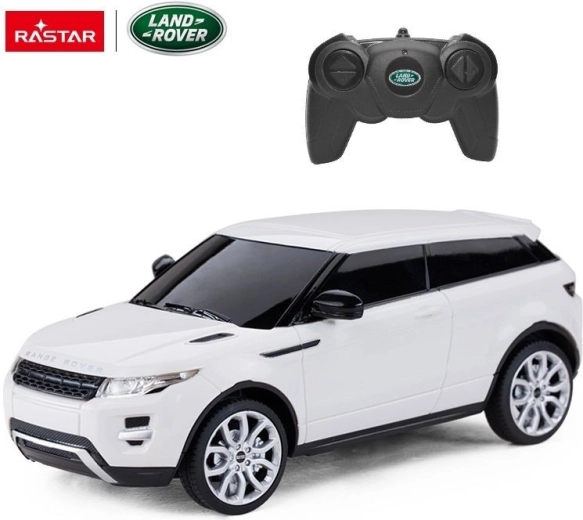 Radiografisch bestuurbare Range Rover Evoque Rastar op schaal 1:24 – Wit