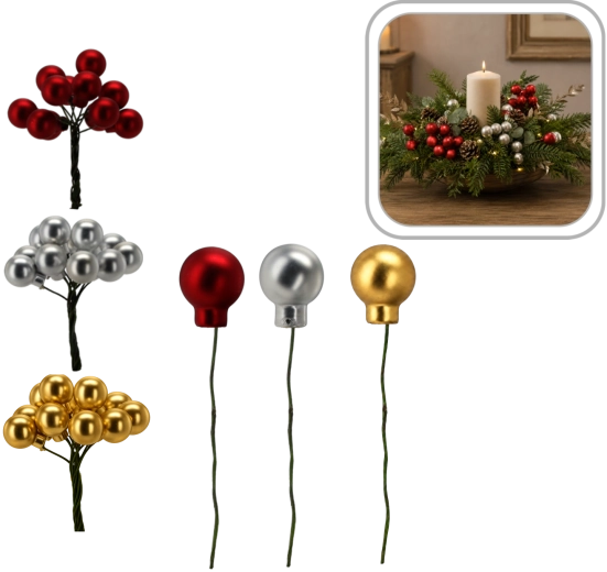 Mix van kleuren voor eenvoudig afstemmen van de decoratie