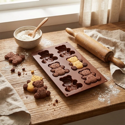 6 porties in een charmante vorm