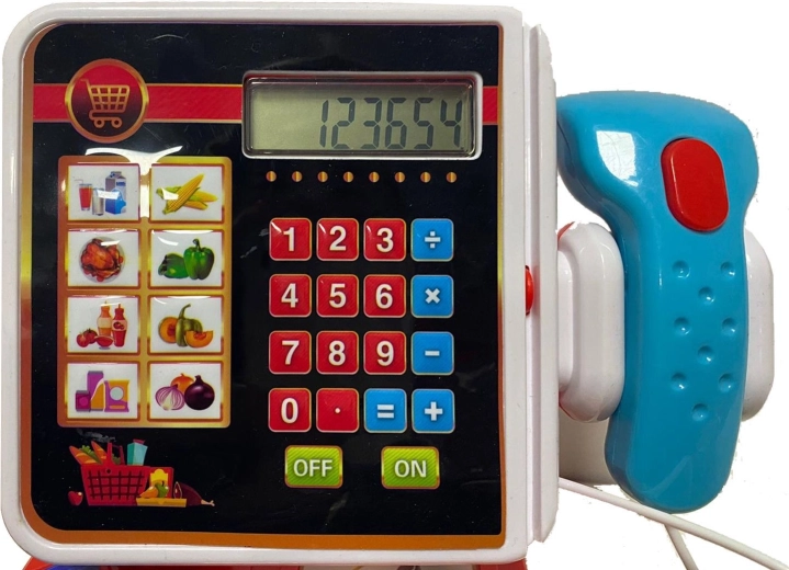 Scanner met licht en geluid + prijsweergave